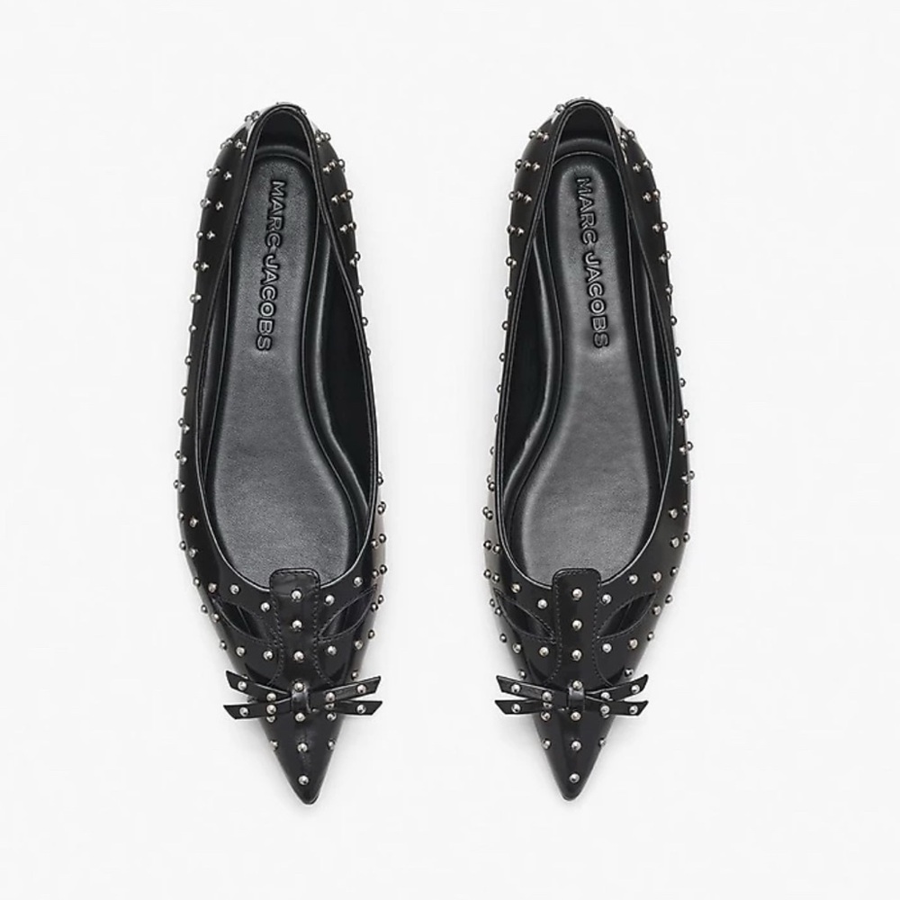 Marc Jacobs - THE GLAM STUDS KAT BALLERINA - size 39 brand new